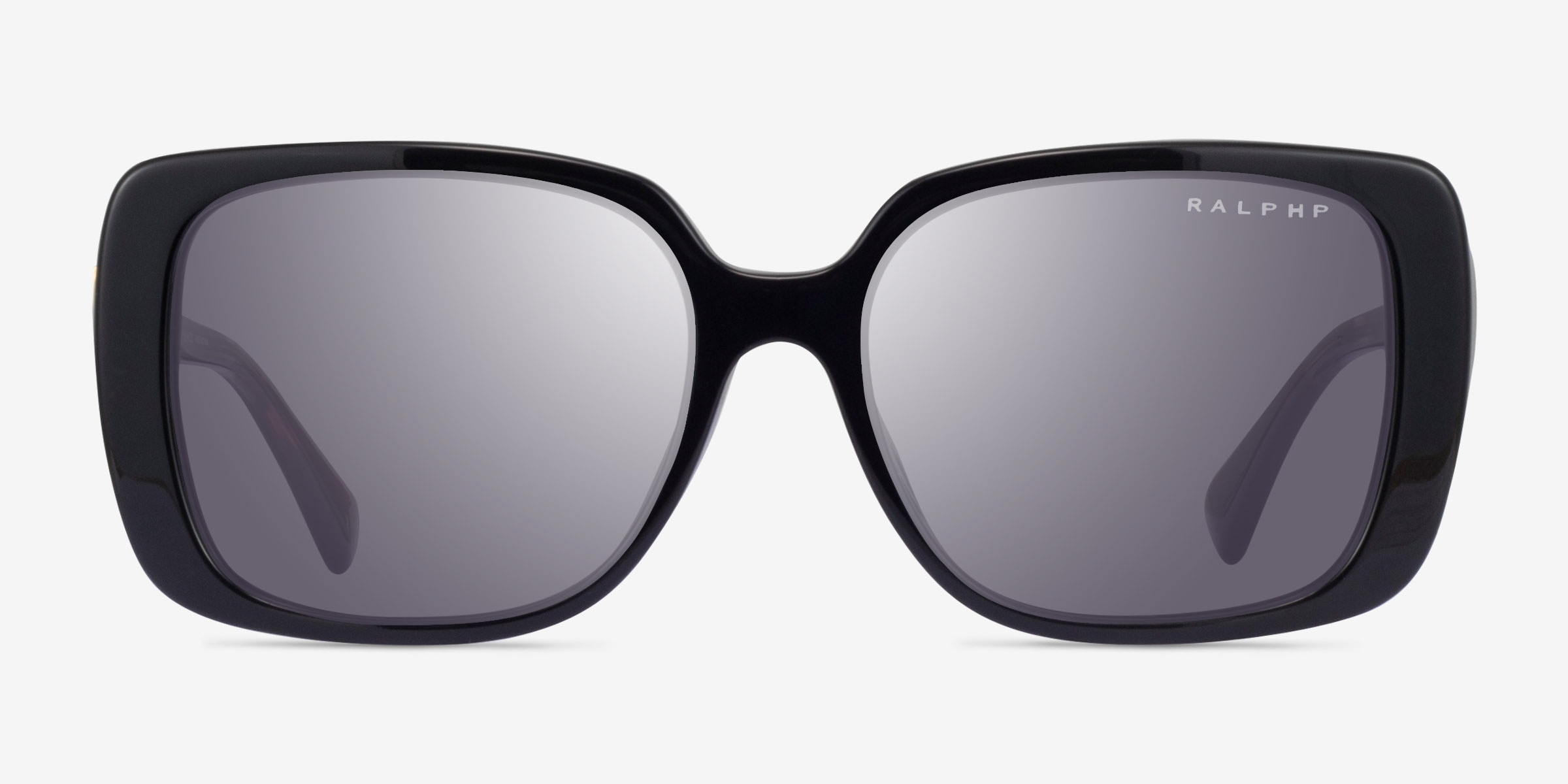 超激安 Ralph RA5298U - Square Shiny Ivory Tortoise Frame Sunglasses ベビー用家具