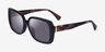 Ralph RA5298U Shiny Black AcetateSunglass Frames from EyeBuyDirect, Angle View