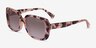 Ralph RA5298U Shiny Ivory Tortoise AcetateSunglass Frames from EyeBuyDirect, Angle View