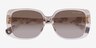 Ralph RA5298U Clear Brown AcetateSunglass Frames from EyeBuyDirect, Closed View