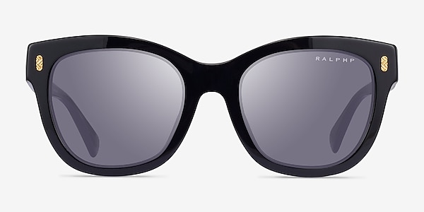 Ralph RA5301U Shiny Black Acétate Soleil de Lunette de vue
