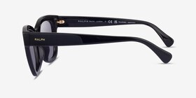 Ralph RA5301U Shiny Black Acétate Soleil de Lunette de vue d'EyeBuyDirect, Vue de Côté