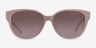 Ralph RA5305U Shiny Solid Brown AcetateSunglass Frames from EyeBuyDirect, Front View