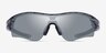Oakley Radarlock Gray Plaid PlasticSunglass Frames from EyeBuyDirect, Front View