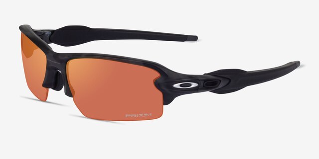 Oakley OO9271 Flak 2.0 Matte Black PlasticSunglass Frames from EyeBuyDirect, Angle View