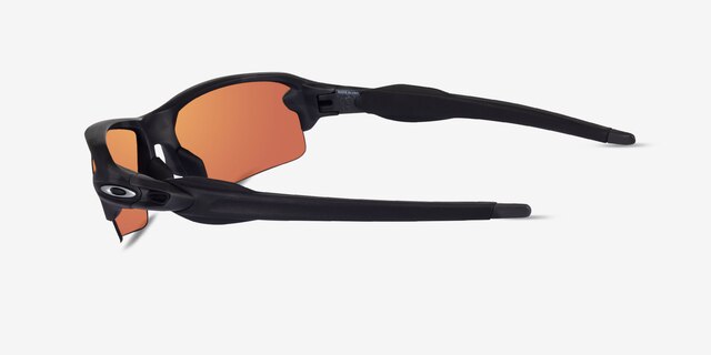 Oakley OO9271 Flak 2.0 Matte Black PlasticSunglass Frames from EyeBuyDirect, Side View
