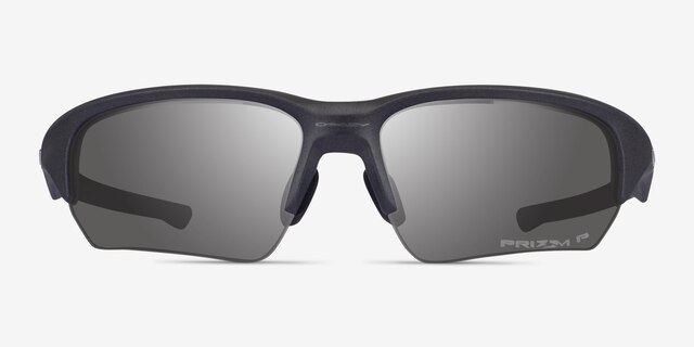 Oakley Flak Beta Matte Gray PlasticSunglass Frames from EyeBuyDirect, Front View