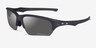 Oakley Flak Beta Matte Gray PlasticSunglass Frames from EyeBuyDirect, Angle View