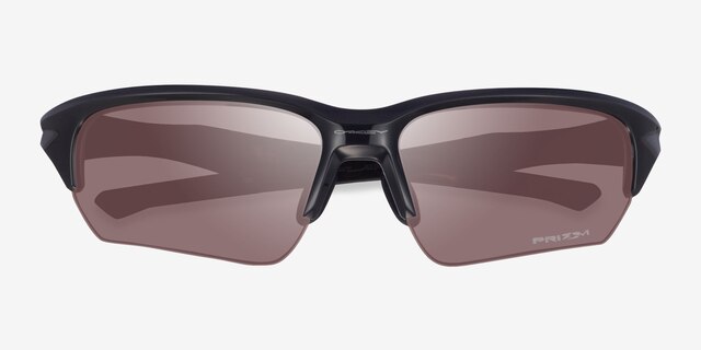 Oakley Flak Beta Gray PlasticSunglass Frames from EyeBuyDirect, Closed View