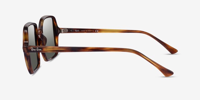 Ray-Ban RB1973 Square Ii Tortoise AcetateSunglass Frames from EyeBuyDirect, Side View