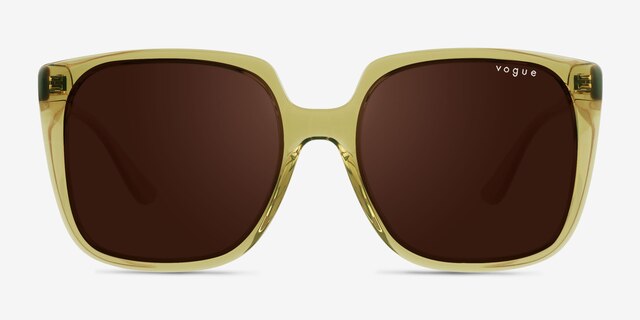 Vogue Eyewear VO5411S Transparent Green PlasticSunglass Frames from EyeBuyDirect, Front View