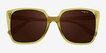 Vogue Eyewear VO5411S Transparent Green PlasticSunglass Frames from EyeBuyDirect, Closed View