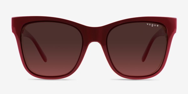 Vogue Eyewear VO5428S Matte Red Plastique Soleil de Lunette de vue