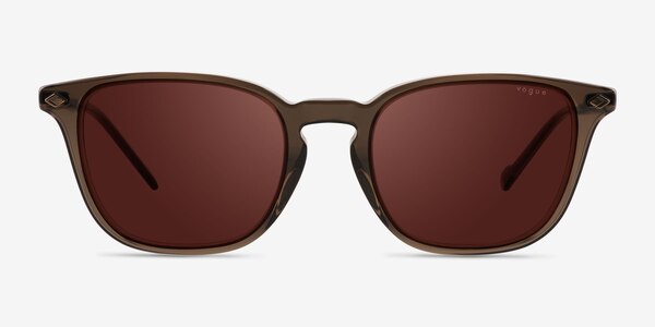 Vogue Eyewear VO5431S Transparent Brown Acetate Sunglass Frames