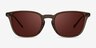 Vogue Eyewear VO5431S Transparent Brown AcetateSunglass Frames from EyeBuyDirect, Front View
