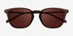 Vogue Eyewear VO5431S Transparent Brown AcetateSunglass Frames from EyeBuyDirect, Closed View