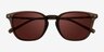 Vogue Eyewear VO5431S Transparent Brown AcetateSunglass Frames from EyeBuyDirect, Closed View