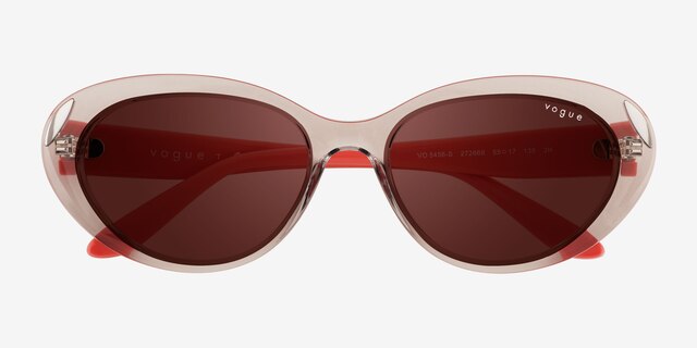 Vogue Eyewear VO5456S Clear Gray PlasticSunglass Frames from EyeBuyDirect, Closed View
