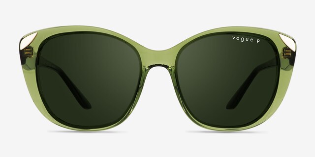 Vogue Eyewear VO5457S Transparent Green PlasticSunglass Frames from EyeBuyDirect, Front View
