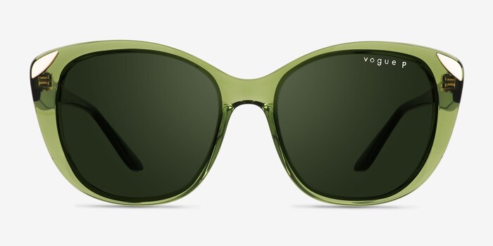 Vogue Eyewear VO5457S Transparent Green Plastic Sunglass Frames from EyeBuyDirect