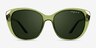 Vogue Eyewear VO5457S Transparent Green PlasticSunglass Frames from EyeBuyDirect, Front View
