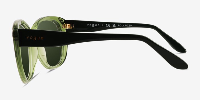 Vogue Eyewear VO5457S Transparent Green Plastique Soleil de Lunette de vue d'EyeBuyDirect