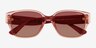 Vogue Eyewear VO5459SB Transparent Pink PlasticSunglass Frames from EyeBuyDirect, Closed View