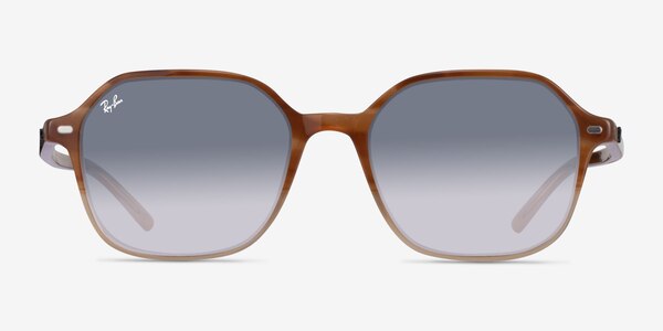 Ray-Ban RB2194 John Gradient Brown Acétate Soleil de Lunette de vue