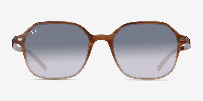 Ray-Ban RB2194 John Gradient Brown Acetate Sunglass Frames from EyeBuyDirect