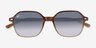 Ray-Ban RB2194 John Gradient Brown AcetateSunglass Frames from EyeBuyDirect, Closed View
