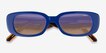 ARNETTE Litty Matte Blue Alternative MaterialsSunglass Frames from EyeBuyDirect, Closed View