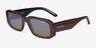 ARNETTE Thekidd Matte Chocolate AcétateSoleil de Lunette de vue d'EyeBuyDirect, Vue d'Angle