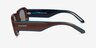 ARNETTE Thekidd Matte Chocolate AcétateSoleil de Lunette de vue d'EyeBuyDirect, Vue de Côté