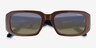 ARNETTE Thekidd Matte Chocolate AcétateSoleil de Lunette de vue d'EyeBuyDirect, Vue Rapprochée