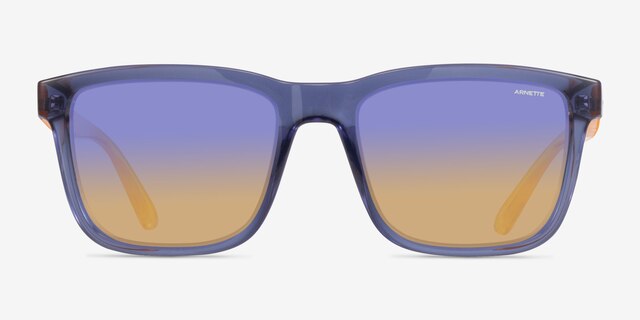 ARNETTE Lebowl Transparent Navy Eco-friendlySunglass Frames from EyeBuyDirect, Front View