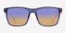 ARNETTE Lebowl Transparent Navy Eco-friendlySunglass Frames from EyeBuyDirect, Front View