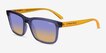 ARNETTE Lebowl Transparent Navy Alternative MaterialsSunglass Frames from EyeBuyDirect, Angle View