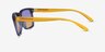 ARNETTE Lebowl Transparent Navy Eco-friendlySunglass Frames from EyeBuyDirect, Side View