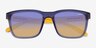 ARNETTE Lebowl Transparent Navy Eco-friendlySunglass Frames from EyeBuyDirect, Closed View