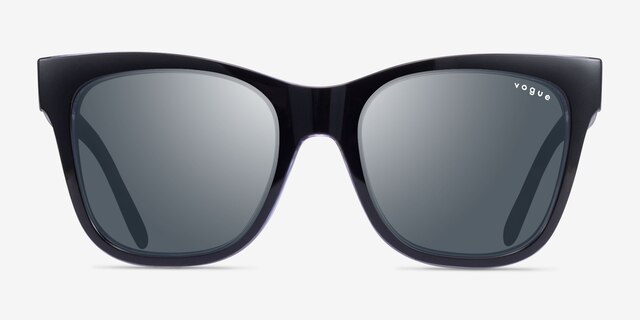 Vogue Eyewear VO5428S Black Purple PlasticSunglass Frames from EyeBuyDirect, Front View