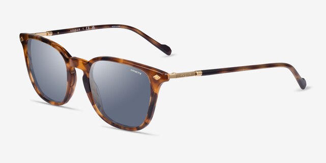 Vogue Eyewear VO5431S Tortoise AcetateSunglass Frames from EyeBuyDirect, Angle View