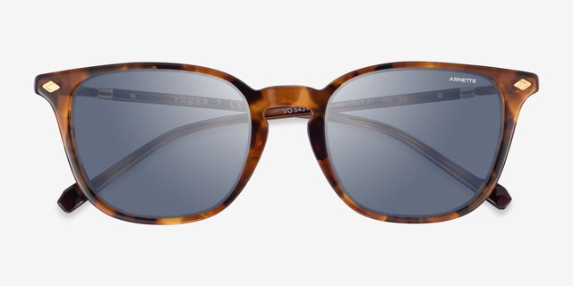 Vogue Eyewear VO5431S Tortoise AcetateSunglass Frames from EyeBuyDirect, Closed View