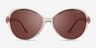 Vogue Eyewear VO5475SB Transparent Pink PlasticSunglass Frames from EyeBuyDirect, Front View