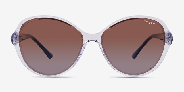 Vogue Eyewear VO5475SB Transparent Purple PlasticSunglass Frames from EyeBuyDirect, Front View