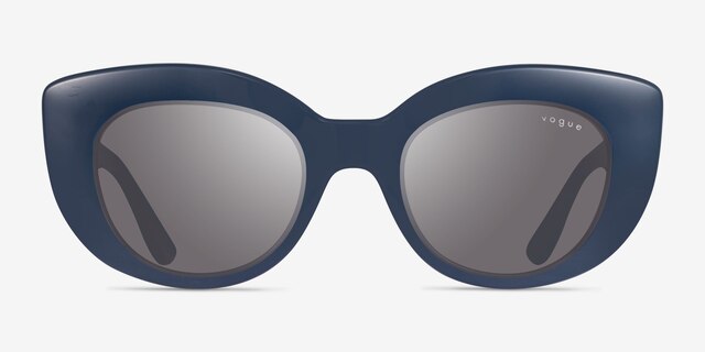 Vogue Eyewear VO5480S Matte Navy PlasticSunglass Frames from EyeBuyDirect, Front View
