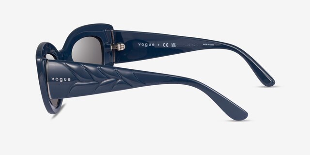 Vogue Eyewear VO5480S Matte Navy PlasticSunglass Frames from EyeBuyDirect, Side View