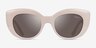 Vogue Eyewear VO5480S Matte Milk Tea PlasticSunglass Frames from EyeBuyDirect, Front View