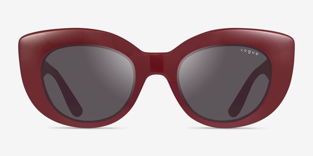 Vogue Eyewear VO5480S Burgundy Red PlasticSunglass Frames from EyeBuyDirect, Front View