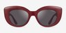 Vogue Eyewear VO5480S Burgundy Red PlasticSunglass Frames from EyeBuyDirect, Front View