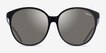 Vogue Eyewear VO5509S Ischia Shiny Black AcetateSunglass Frames from EyeBuyDirect, Front View